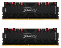 RAM 16GB (8GBx2) DDR4 3200MHz KINGSTON FURY RENEGADE DDR4 RGB (BLACK) หน่วยความจำ (KF432C16RBAK2/16)