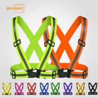 【hot】✖❅ Reflective Fluorescent Self-defense Safety Supplies Strips Adjustable Tape