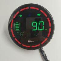 Speedometer+48v60v72v LCD DISPLAY WITH Clip+Battery Power/Level Indicator Electric Scooter PARTS Instrument e-Bike MTB Dashboard