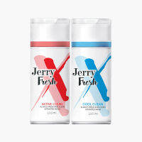 เจลทำความสะอาดสำหรับผู้ชาย Jerry Fresh ลดกลิ่นอับ กลิ่นเหงื่อ ให้กลิ่นหอม สะอาดล้ำลึก พร้อมปกป้องความอับชื้น มี 2 กลิ่น ขนาด 100ml