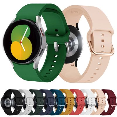 20mm watch Strap For Samsung Galaxy Watch 5/4 44mm 40mm wristband Silicone Bracelet Galaxy Watch 4 classic/5 pro 46mm 42mm 45mm