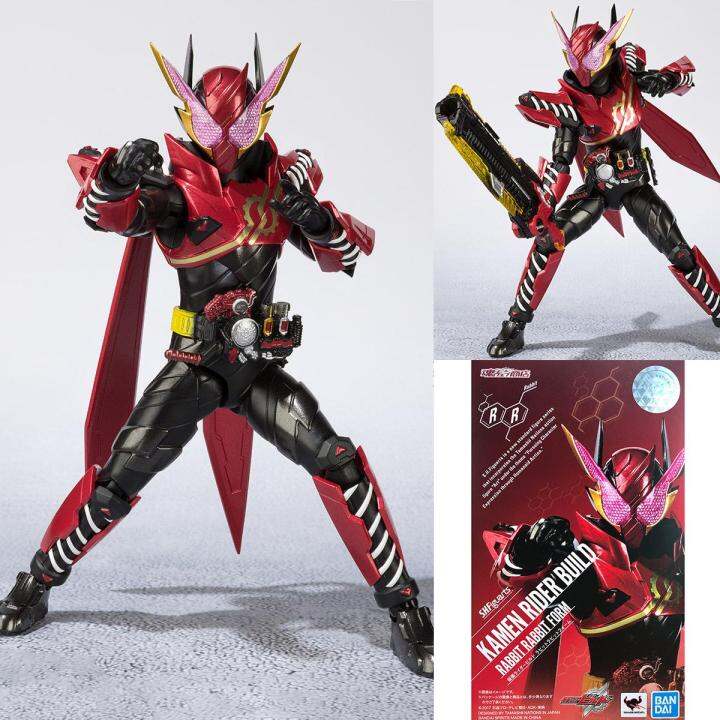 Bandai S.H.Figuarts Masked Kamen Rider Build Rabbit Rabbit Form Figure ...