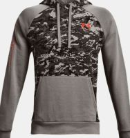 Under Armour UA Mens Rival Fleece Camo Script Hoodie Size SM ราคาพิเศษ ไม่ต้องใส่โค้ด