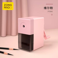 Student Art Pencil Sharpener Hand Crank with Container Professional Painting Children Artist Stationery School Art Supplies