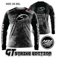 ﹍ เสื้อกีฬาตกปลา Strike Edition เสื้อตกปลา ป้องกันรังสียูวี แห้งเร็ว Baju Pancing SHIMANO SYU5