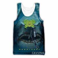 CAVVING 3D พิมพ์ Guttural Slug Rock Tank Tops Harajuku เสื้อกั๊กฤดูร้อนเสื้อกล้ามเสื้อ Streetwear สำหรับผู้ชาย/ผู้หญิง