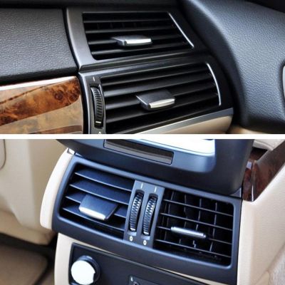 [HOT XIJXEXJWOEHJJ 516] รถด้านหน้า A/c Air Conditioner Air Outlet Pick ชุดซ่อมสำหรับ BMW X5 E70 X6 E71สะดวกง่ายอะไหล่รถยนต์