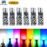 4ชิ้น Canbus 9-28V DC W5W T10ไฟรถยนต์2016 LED แบบ SMD กวาดล้างมารยาทขั้นตอนลำต้นแสงสีขาวน้ำแข็งหลอดไฟติดรถไม่มีข้อผิดพลาดสีชมพู