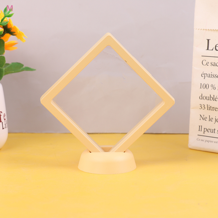 MH Colorful 3D Floating Picture Frame Shadow Box Jewelry Display Stand