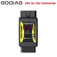 GODIAG GT106 24V to 12V Heavy Duty Truck Adapter for X431 for Truck Converter Heavy Duty Vehicles Diagnosis