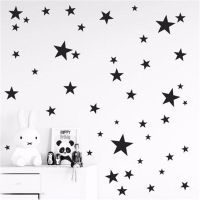 New 45/24pcs Cartoon Wall Stickers Kids Rooms Little Decals Baby Vinyl Mural