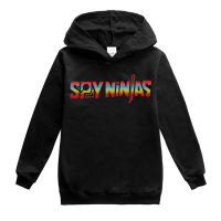 [ในสต็อก] SPY NINJAS เสื้อสวมหัวชุดด้านบนเสื้อผ้าเด็กสาวฤดูใบไม้ร่วงแขนยาวผ้าฝ้าย + โพลีเอสเตอร์สบายๆอะนิเมะเสื้อกันหนาวหมวกชายหญิง