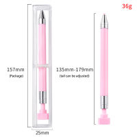 ?rangdongshiw4i? Nail Art WAX PEN CLEAR โรตารี่ PUSH rhinestones ดินสอเกลียวเลือกสีอัญมณี