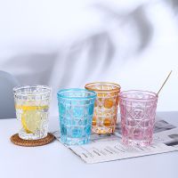 New Whiskey European Wine Glass Beer Engraved Water cup glass