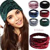 Golden velvet Star Scrunchies Soft Elastic Hairband Star Print Headbands for Women Sports Yoga Headwear Girls Hair Accessories