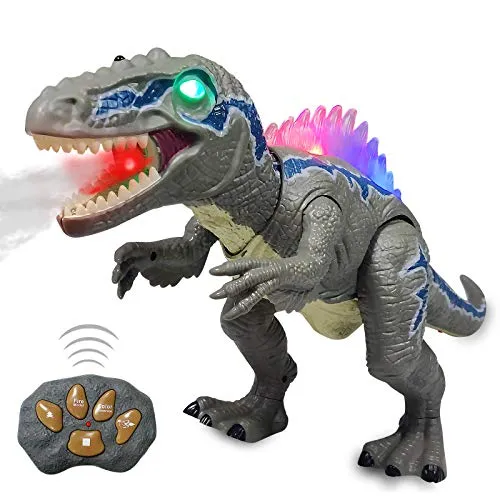 walking and roaring t rex dinosaur toy