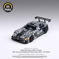 1:64 GT3 EVO 24H Spa Mad Panda Motorsport Alloy Diorama Car Model Collection Miniature Carros Toys PARA 64