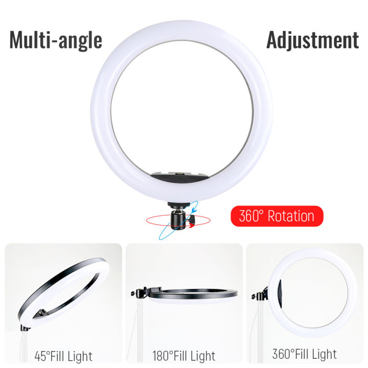led-ring-light-selfie-lamp-dimmable-with-white-long-arm-holder-stand-for-video-live-stream-photo-studio-photography-lighting-kit