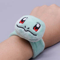 SDFHDFGR ของขวัญ 21CM Bulbasaur ของเล่นปาร์ตี้ Squirtle Charmander ตุ๊กตาผ้า กำไลข้อมือ สายรัดข้อมือ Pokemon Figures ปิกาจู