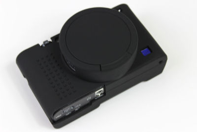 กล้องซิลิโคนอ่อนนุ่มป้องกันกรณีผิวสำหรับ RX100 Mark VII RX100M7 M7