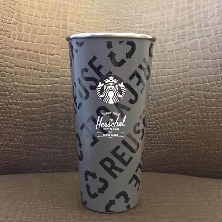 Starbucks 16oz Starbucks x Herschel Supply Co. Stainless Steel Tumbler