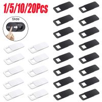 5/10/20PCS WebCam Cover Shutter Magnet Slider Plastic Universal Antispy Camera Cover For Laptop iPad PC Macbook Privacy Sticker