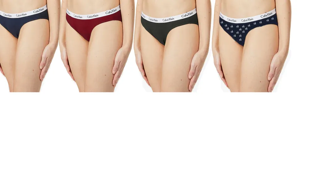 Calvin Klein Women's Underwear, Cotton Stretch 4 Pack Bikini | Lazada PH