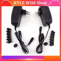 KYLE Wild Shop 3V 4.5V 5V 6V 7.5V 9V 12V 2A 2.1A AC/DC Adapter Power Supply Plug Adjustable Adaptor Charger for LED Light Strip CCTV