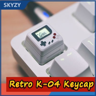 Retro K04 Keycap 3 In 1 Classic Light Transmissive วัสดุ ABS น่ารัก เชิงกล คีย์บอร์ด Keycap K-04