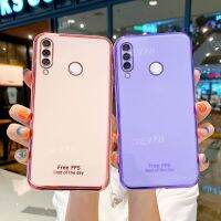 Philander Shop เคสโทรศัพท์ชุบเคลือบเงาหรูหรา,สำหรับ P20 P30Lite Huawei P40 Mate 20 20X 30 Pro Y6P Y7P Y9S Honor X7ฝาครอบซิลิโคน