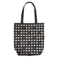 รุ่น Glitter Hearts Foldaway Shopping Bag***พร้อมส่ง