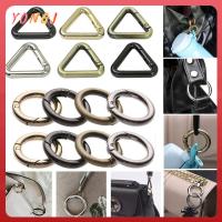 YONGJ 1/2/5pcs คุณภาพสูง ประตูชุบ ตะขอโลหะผสมสังกะสี Carabiner Purses Handbags หัวเข็มขัดโอริงสปริง กระเป๋าเข็มขัดหัวเข็มขัด คลิปหนีบสแน็ป