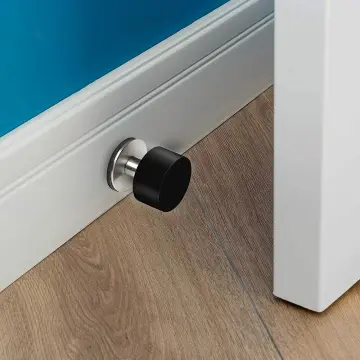 Door Stoppers for Floor Rubber Door Stop Wedge, Door Gaps and Prevent The  Lock-Outs,Floor Sturdy Stackable Door Stop for Carpet Heavy Duty Door (3