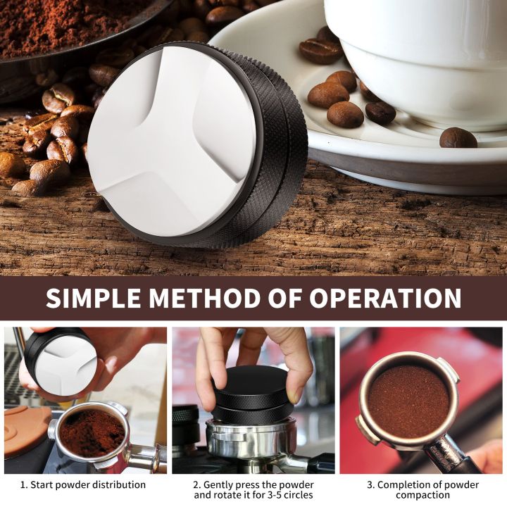 เครื่องชงกาแฟ51มม-อุปกรณ์ปรับระดับกาแฟอุปกรณ์สำหรับบาริสต้าเครื่องชงกาแฟ