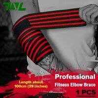 1PCS 100cm Long Wrap Elbow Strap Bandage Breathable Brace Support Gym Fitness Sport Protecter Pad for Weightlifting Bench Press