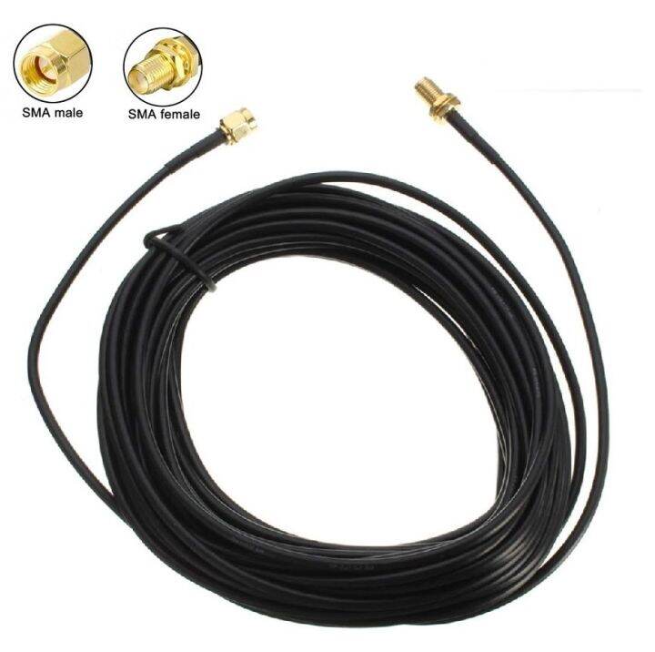 pr-sma-rg174-10m-สำหรับ-เสาอากาศ-3g-4g-router-antenna-extension-cable-10-เมตร