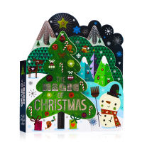 The magic of Christmas English original picture book special-shaped cardboard book theme picture book English Enlightenment picture book