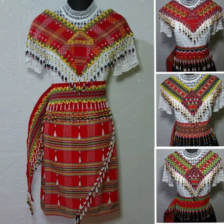 Ethnic Native Shawl, belt and skirt of Kalinga Igorot tribal Lazada PH