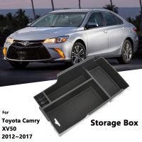 卍✹ For Toyota Camry 2014 Accessories XV50 2012 2013 2015 2016 2017 Car Central Armrest Storage Box Center Console Organizer Holder