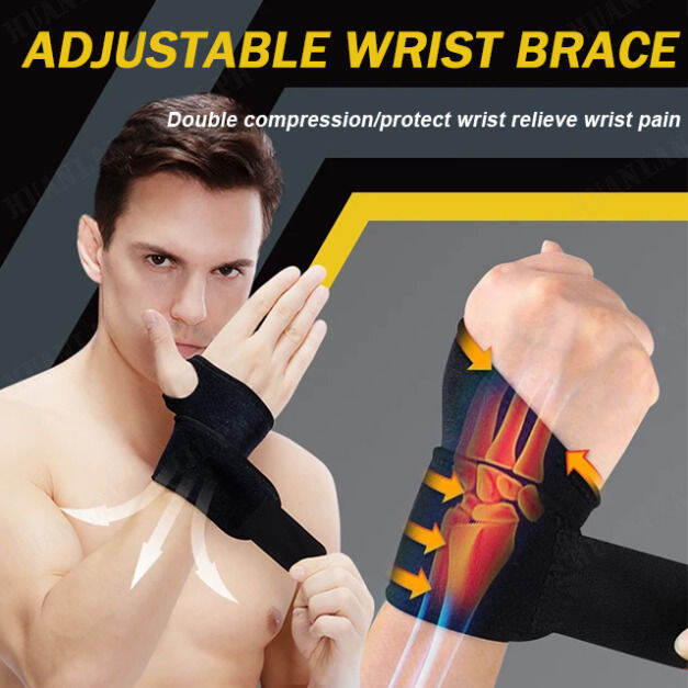tongdu Compression Wrist Wrap for Joint Stability and Protection Lazada