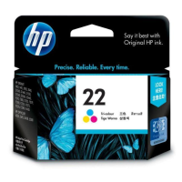 INK HP 22 Tri-Colour C9352AA For 1402,1410,3920,3940,D1360,D1460,D1550,F370,F380