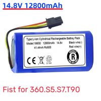 lffa33 New 100 14.8v 6800mah Robot Vacuum Cleaner Battery Pack for Qihoo 360 S5 S7 T90 Robotic Vacuum Cleaner Replacement Battery