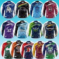 PANTHERS NSW BLUES RABBITOHS MAROONS STORM COWBOYS ROOSTERS WARRIORS BRONCOS SHARKS TIGERS RAIDERS Fish Finder Shir Size: S-5XL