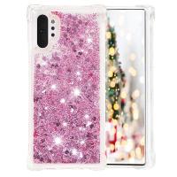 Galaxy Note 10 Plus Case,สำหรับ Samsung Note 10 Case,น่ารักใสเหลว g litter Case B Ling คริสตัลเพชร R hinestone ไหลประกายเคสสำหรับ Samsung Galaxy Note 10 /Note 10 + 5g