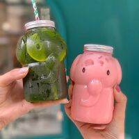 【jw】▦﹍☈  Elephant Bottle Cartoon Drinking Cup Couple