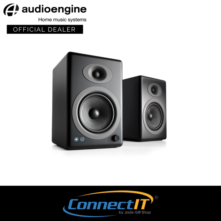Audioengine A5+ Wireless Home Music System with aptXHD/Aux/Analog In