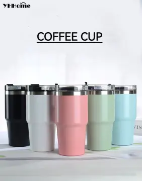 Stainless Steel Tumblers Lids Straws  Insulated Tumblers Lids Straws -  600/900ml - Aliexpress