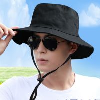 top●Big Head Man Large Size Boonie Hat Women Camping Fisherman Hat Beach Panama Cap Plus Size Bucket Hats 57-60Cm 60-62Cm 62-64Cm