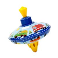 Toy Toptoyskids Rotating Metal Gyroscope Gyro Child Iron Toddlers Educational Finger Party Tin Sheet Old Year Funny Balance That