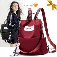 【hot sale】✐∏✇ C16 Hadiah Percuma?2022 Beg galas Baharu Wanita Anti-Kecurian Perjalanan Semua Padanan Beg Sekolah Pelajar Perempuan-Free Gift?2022 New Backpack Womens Anti-Theft Travel All-Match Female Student Schoolbag Tide